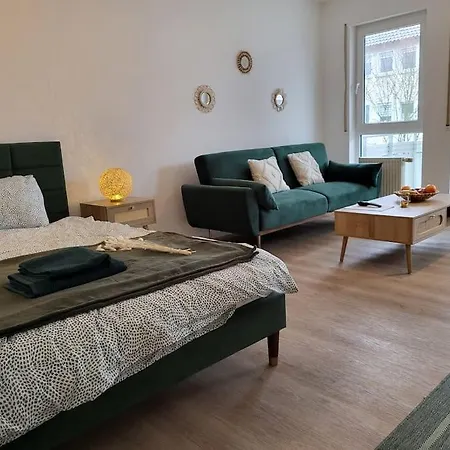 Lägenhet Studio-priv.parkplatz-balkon-wlan-netflix-smarttv